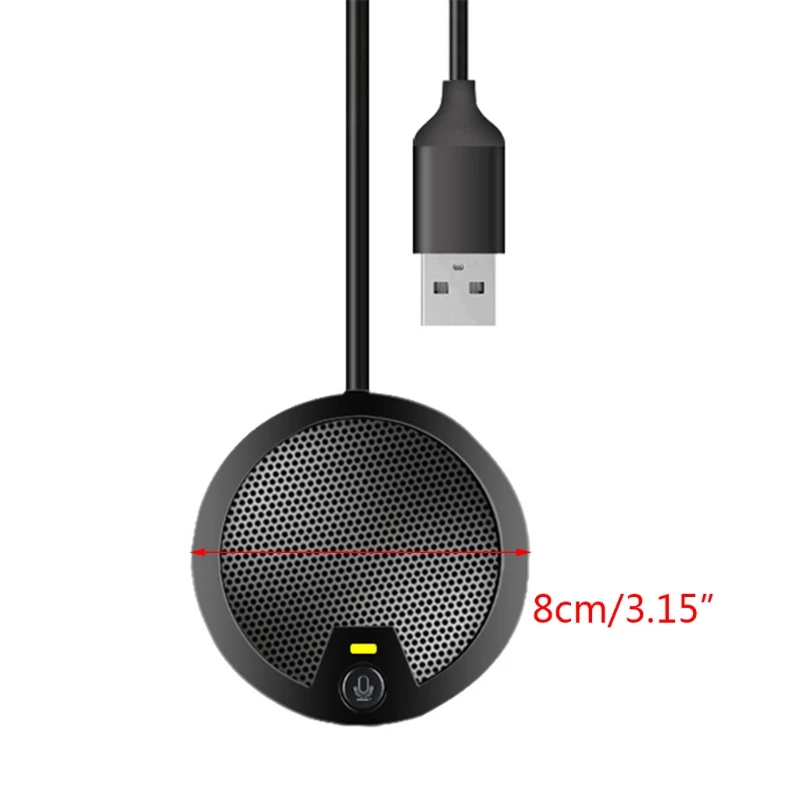 Конденсаторные микрофоны K3NB универсальный плоский USB-микрофон с шумоподавлением