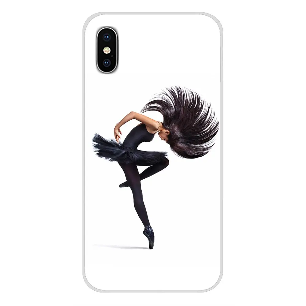 For Apple iPhone X XR XS 11Pro MAX 4S 5S 5C SE 6S 7 8 Plus ipod touch 5 6 Ballet Dancer girl Accessories Phone Cases Covers | Мобильные