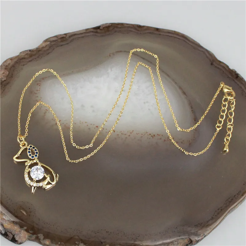 Ожерелье с кубическим цирконием 19 дюймов 10 шт./лот новый дизайн ювелирные изделия