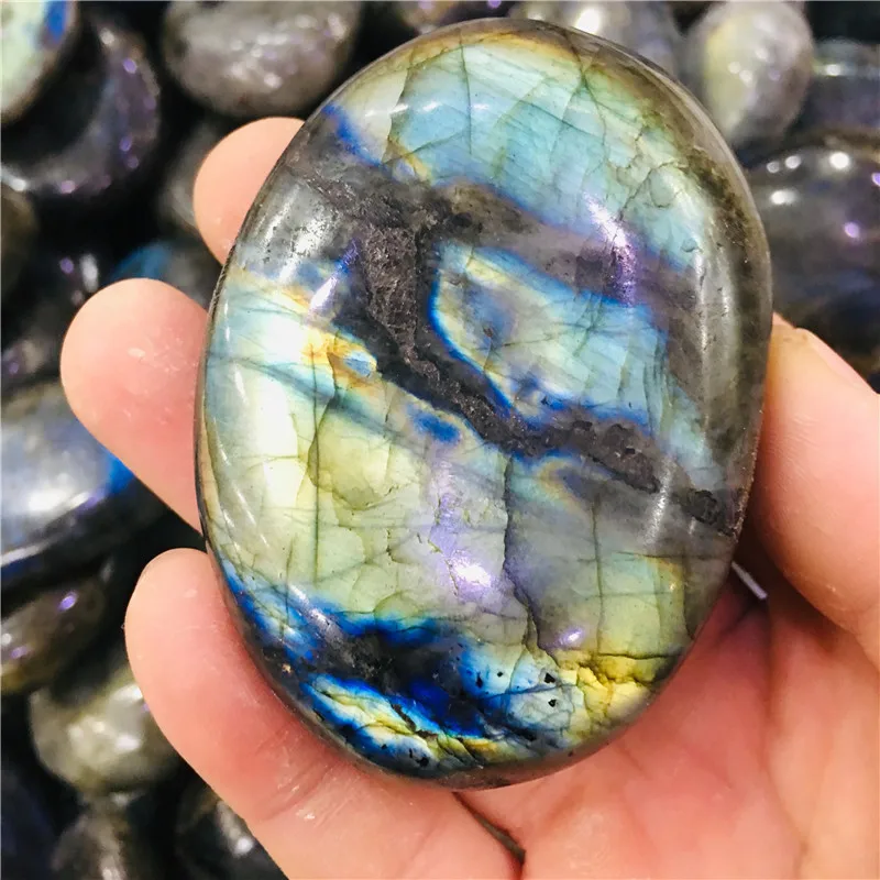 Натуральный кристалл играть с каменным камнем прокатки палметто обработки камня