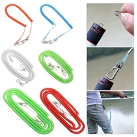 safety fishing lanyard fishing tools fishing gear supplies fishing accessories lanyard missed rope cable paddle leash cord