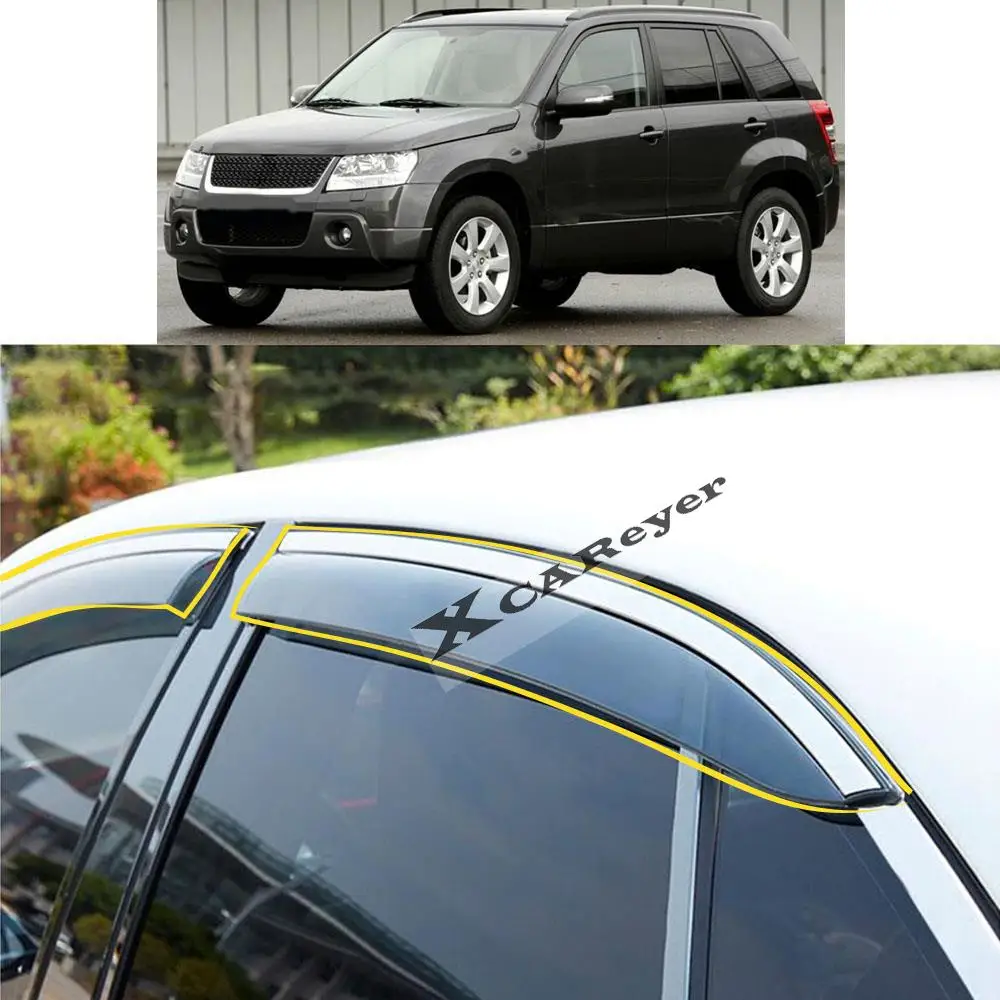 Автомобильная наклейка для SUZUKI Grand Vitara 2007 2008 2009 2010 2011 пластиковое стекло