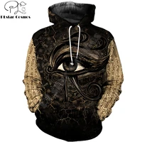 egyptian eye of horus 3d printed men hoodie harajuku fashion hooded sweatshirt street jacket autumn unisex hoodies kj674