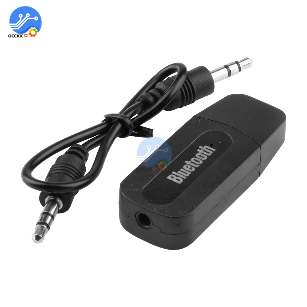 USB Bluetooth беспроводной аудио приемник адаптер 3 5 мм AUX A2DP музыкальный разъем для