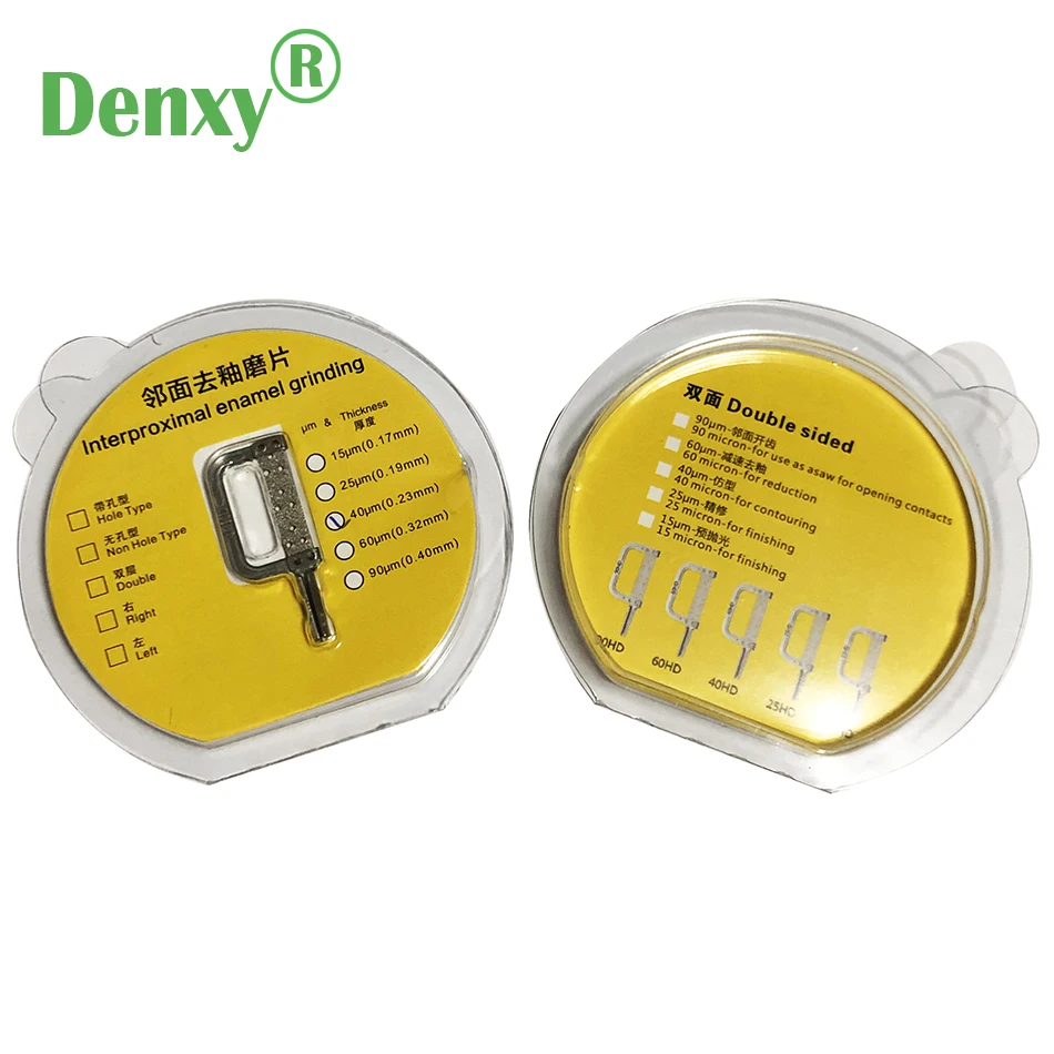 Denxy 5 шт. межзубных эмаль шлифовальный снижение стоматологический ПИС