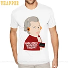 Мужская футболка с коротким рукавом Wofgang Amadeus Mozart Teeshirts