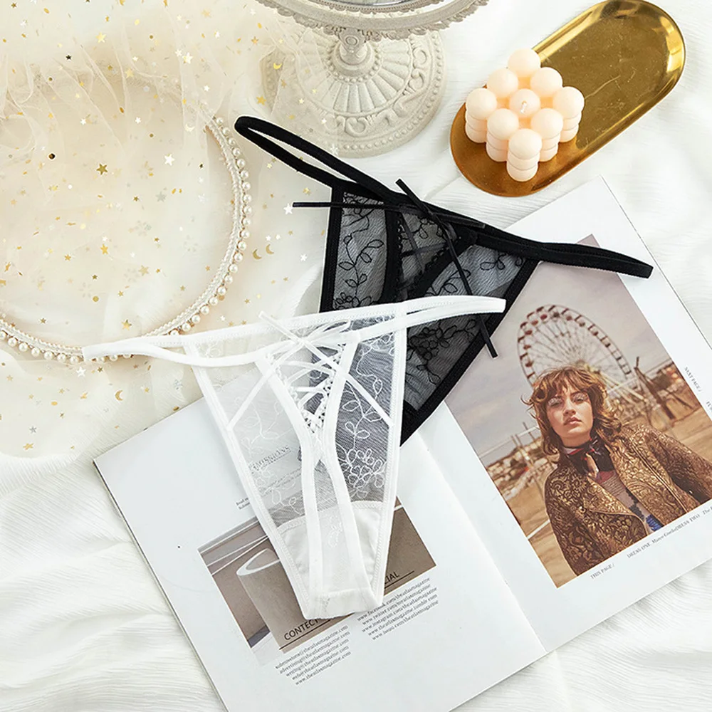 Женское нижнее белье сексуальные кружевные трусики Танга Трусики хорошее