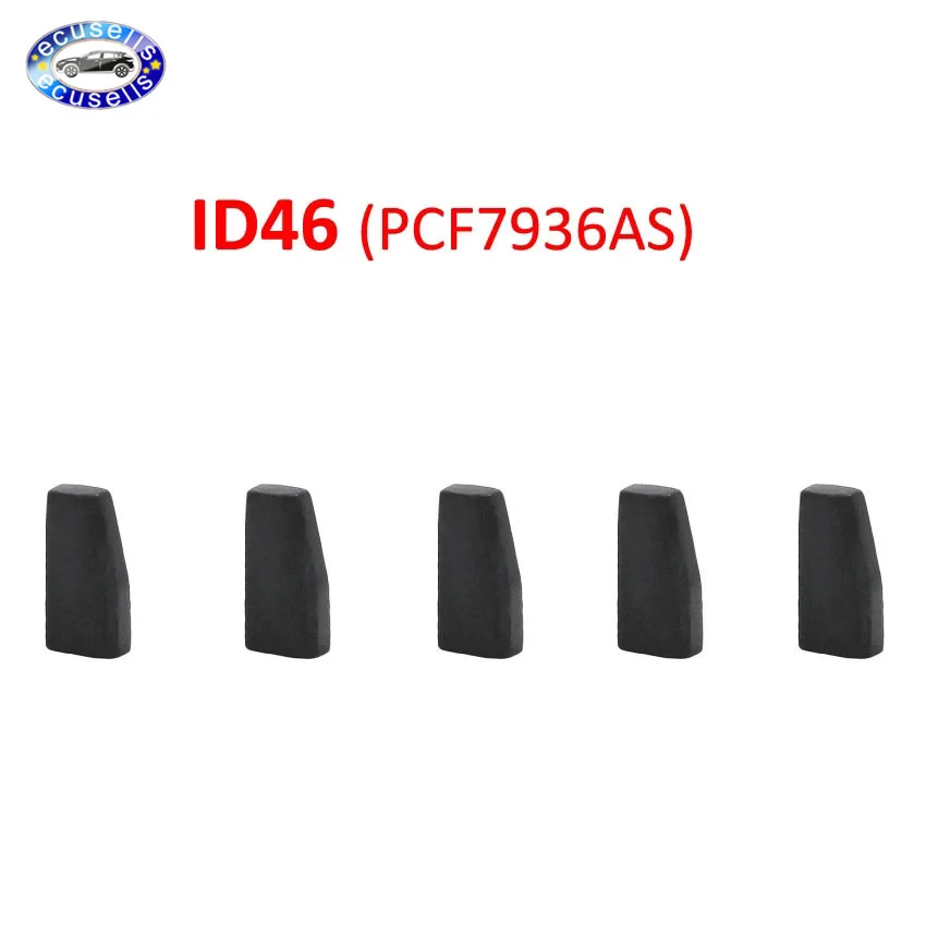 5 шт./лот авто транспондер чип ID46 Керамический автомобильный пустой ключ PCF7936AS для