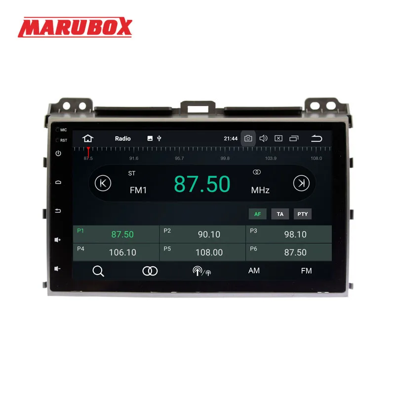 Универсальный автомобильный DVD плеер MARUBOX 2 Din автомобильное радио с gps навигацией