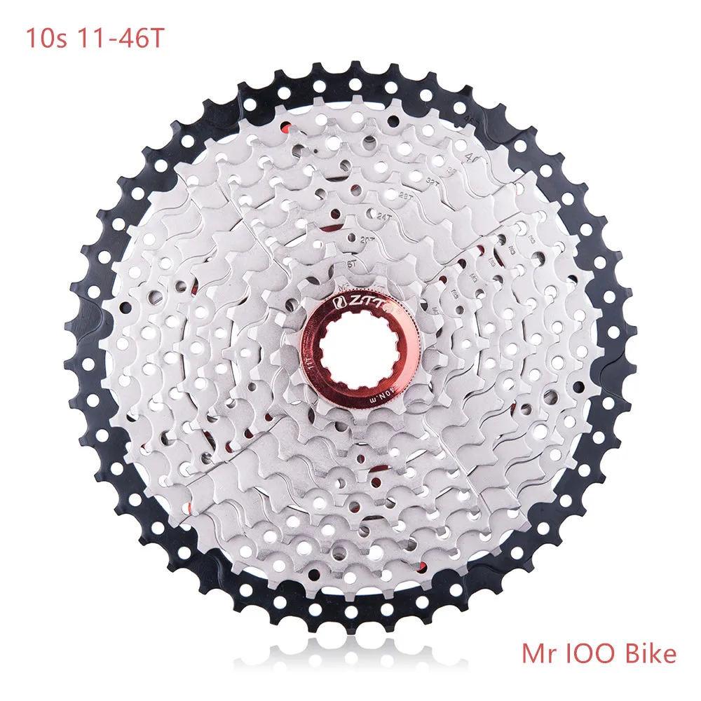 MTB 10s кассета 11-46T Звездочка кассета широкое соотношение свободного хода для горного велосипеда M590 M6000 M610 M780 X7 части свободного хода