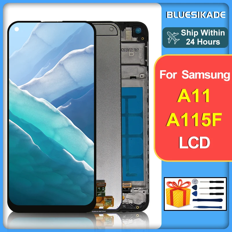 

6,4 "для Samsung Galaxy A11, ЖК-дисплей SM-A115F/DS SM-A115M/DS, сенсорный экран, дигитайзер, SM-A115AZ, Замена ЖК-дисплея