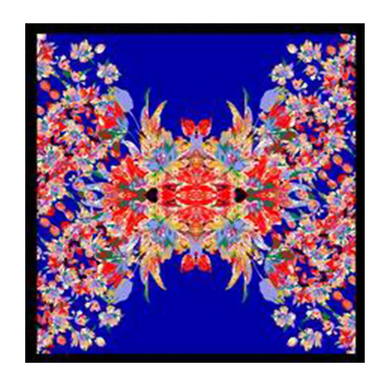 Женские модные квадратные шарфы новые женские шелковые атласные арабские с