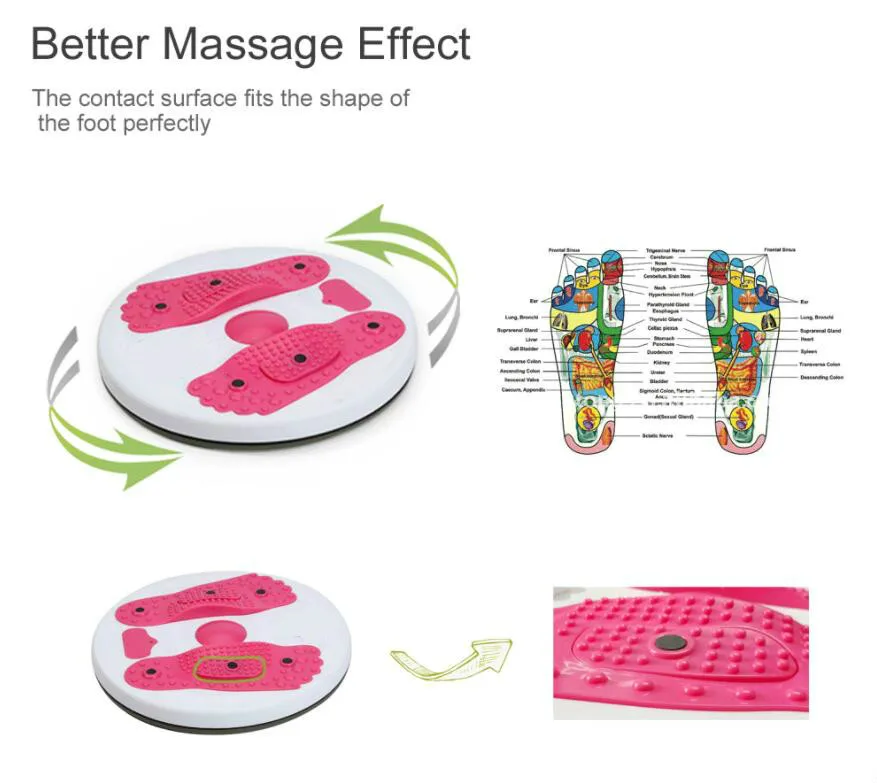 Вращающийся диск для талии магнитный баланс доска фитнес оборудование хорошо