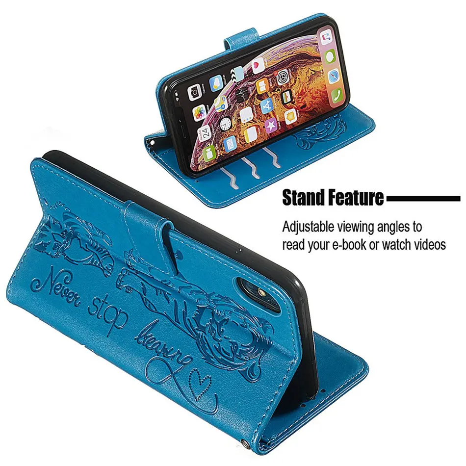 В стиле ретро из искусственной кожи Cat и тигр чехол для samsung Galaxy A10 A20 A30 A40 A50 A70 M10 M20 M30 S9 S10E S10 плюс Чехол DP03D
