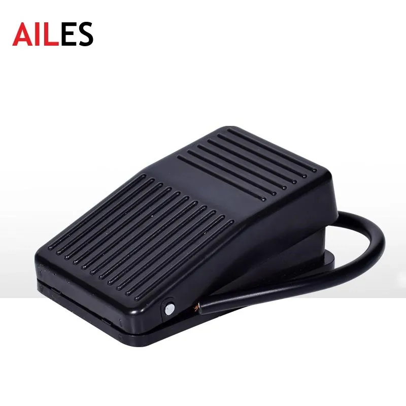 

High Quality Footswitch FS-1 CFS-01 TFS-1 Nonslip Reset Electric Power Foot Pedal Switch 10A 250V Pedal Controller