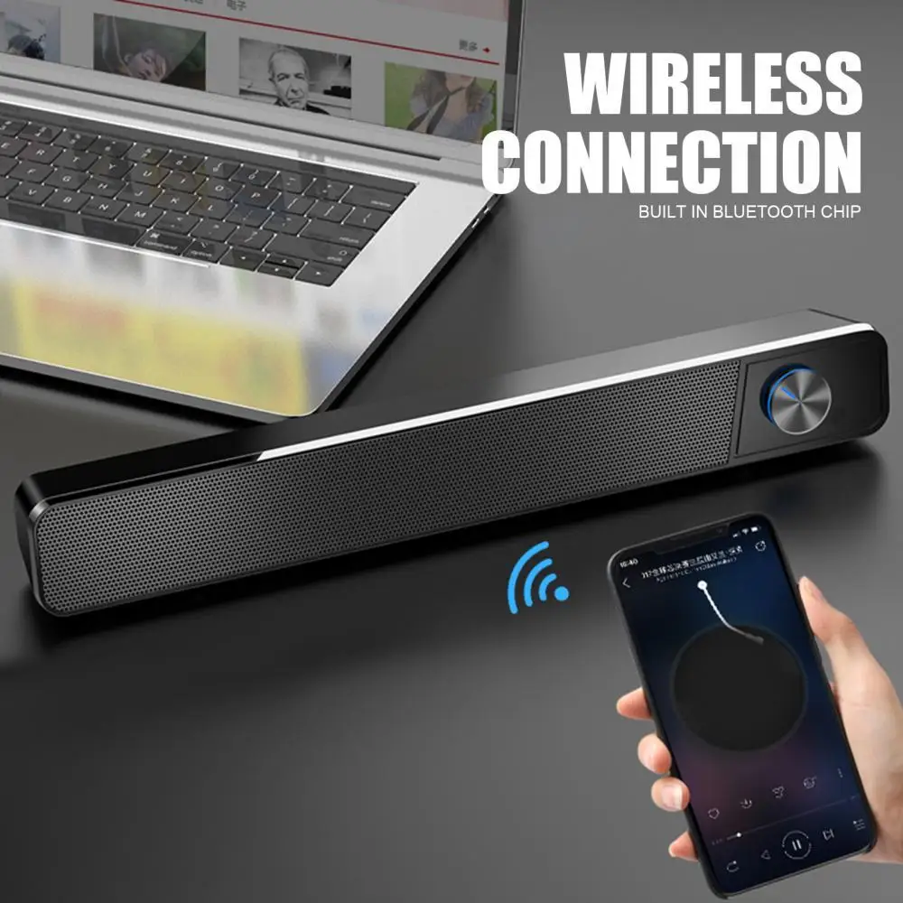 

G18 Household Bluetooth/Aux Wired Computer Speaker Desktop Audio Noise Reduction Bass Super Subwoofer Dual Music Player