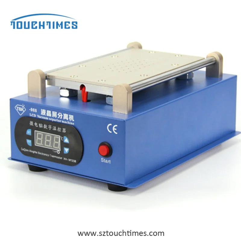 

TBK-988 Встроенный вакуумный насос, Сепаратор ЖК-экрана OCA, удаление клея для мобильного телефона iPhone X XSMAX, ремонт экрана