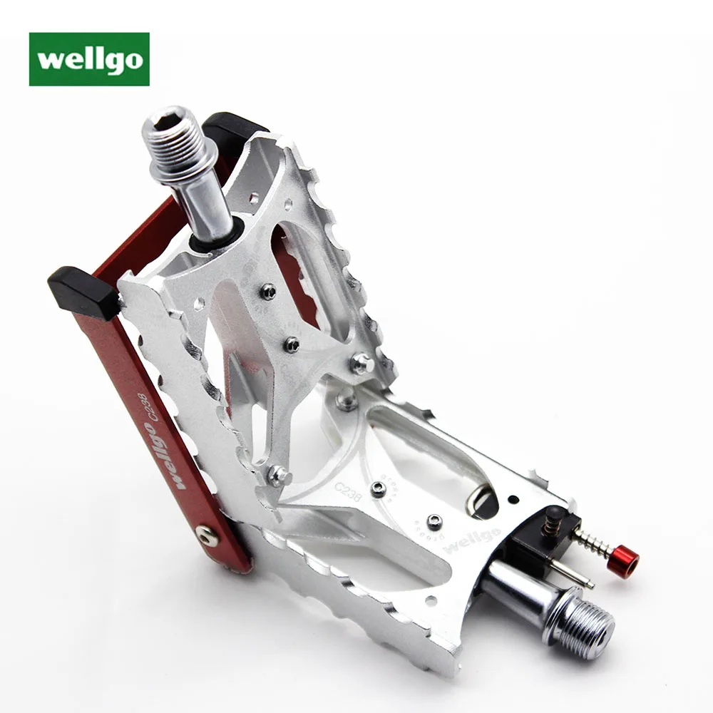 Велотренажер Wellgo C238 педали из алюминиевого сплава с герметичным подшипником