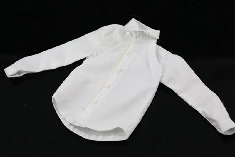 1/6 масштаб мужские белые рубашки модели для 12 дюймов фигуры тела | Игрушки и хобби