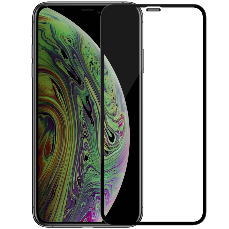 NILLKIN Защитная пленка для экрана iPhone 11 Pro 2019 XD CP + MAX полное покрытие закаленное