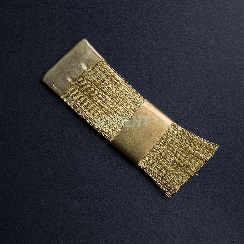 Стоматологическое спиральное сверло Чистящая Щетка медная плоская нейлоновая