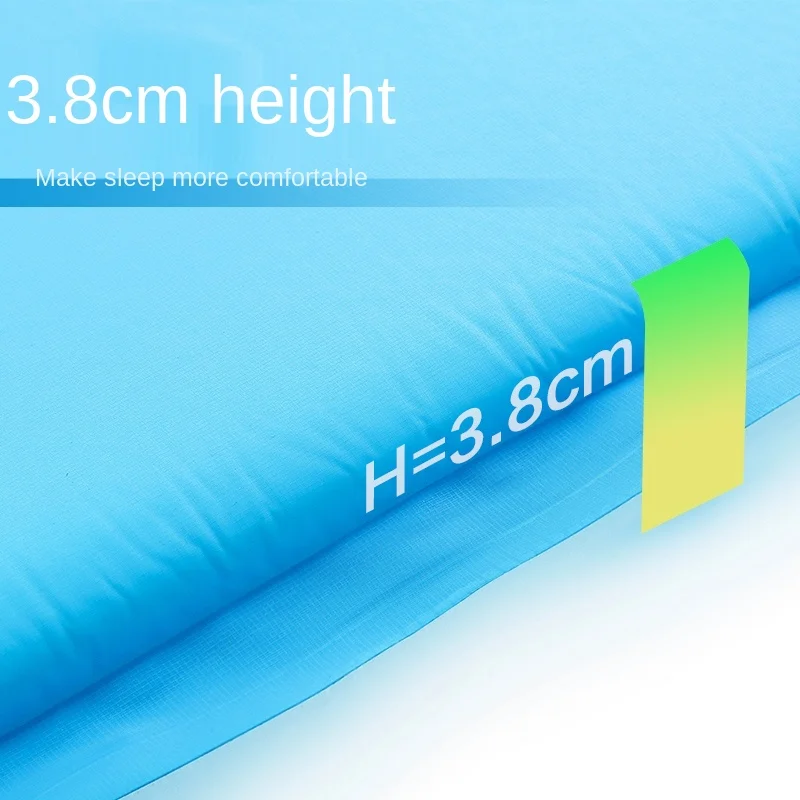 

Дышащий однослойный утолщенный Автоматический надувной коврик для сна, влагостойкий коврик