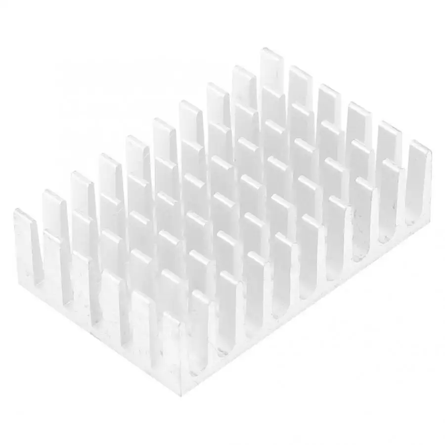 10 шт. Радиатор Серебряный алюминиевый радиатор для нескольких целей 23x35x10 мм |