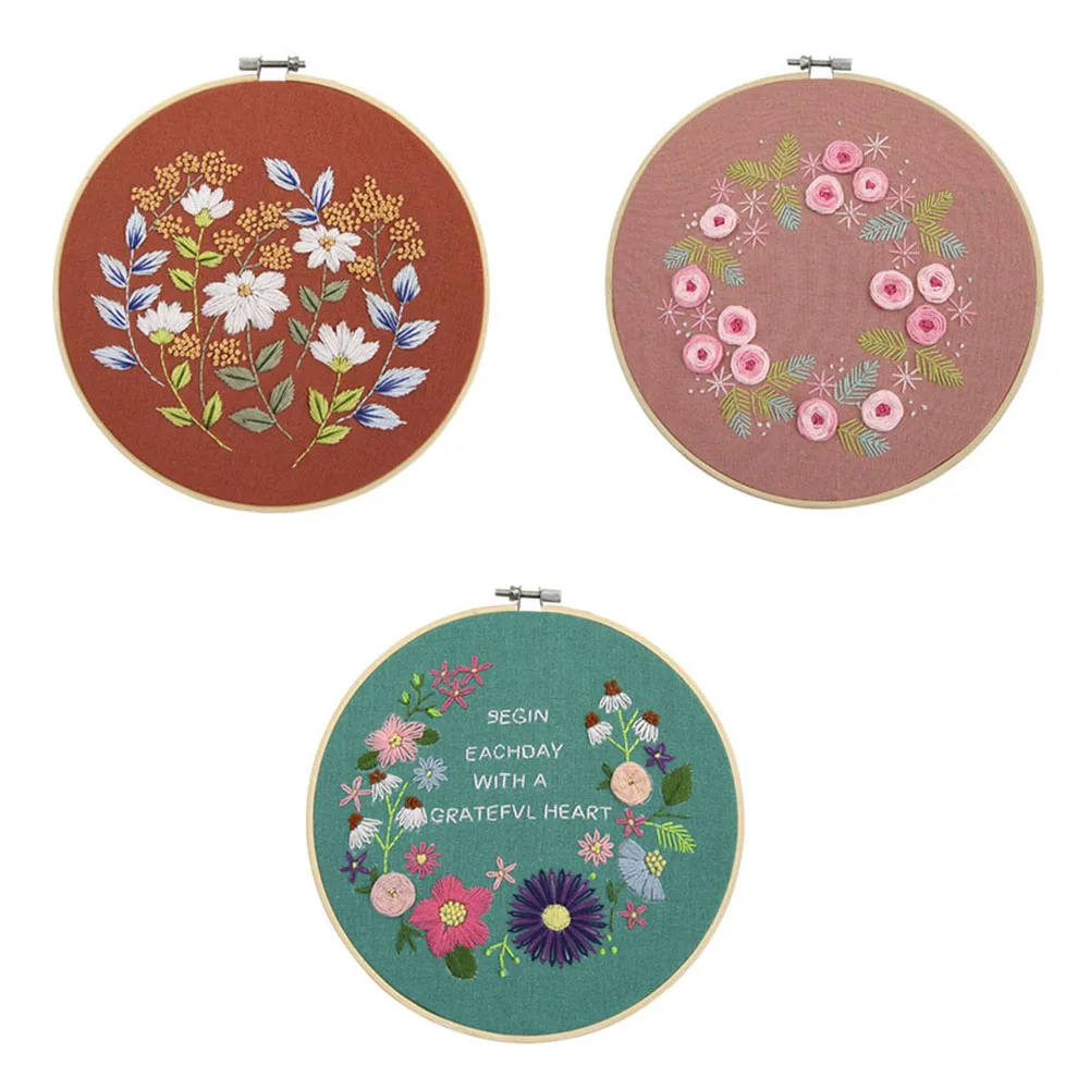 DIY 3D вышивка цветок ручная работа рукоделие для начинающих набор крестиков