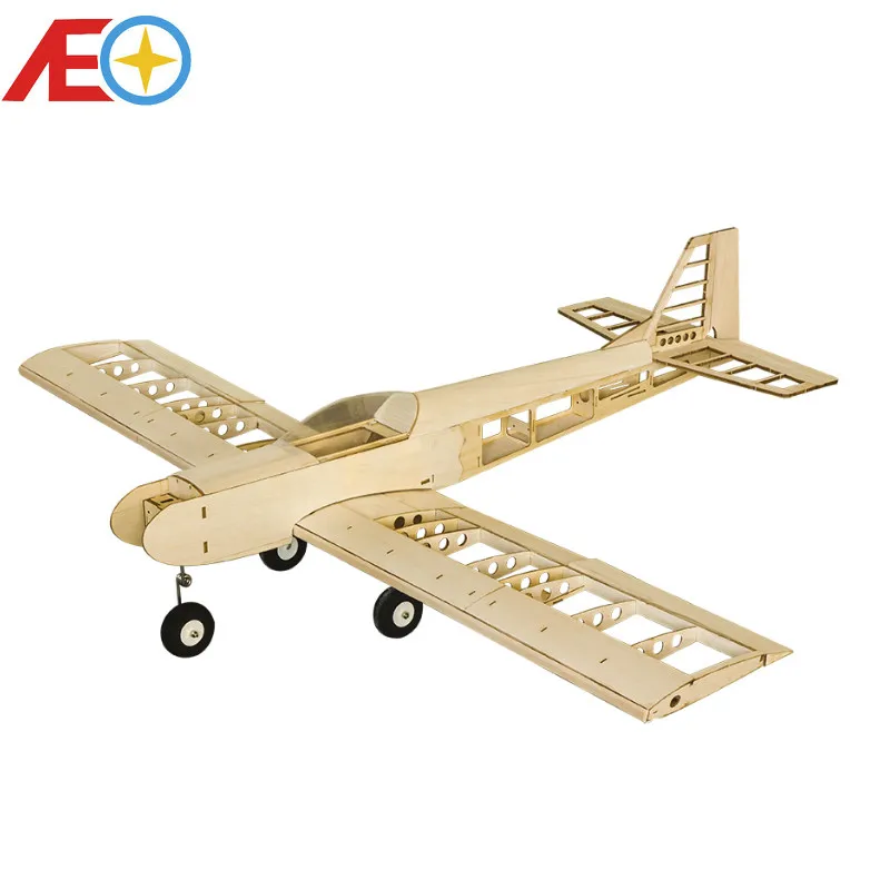 

Balsawood Airplane Model Laser Cut Training Trainer T30 1400mm Balsa Building Kit Woodiness model WOOD PLANE