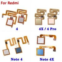 original for xiaomi redmi note 4 4x pro prime plus global home button back touch id scanner fingerprint sensor flex cable ribbon