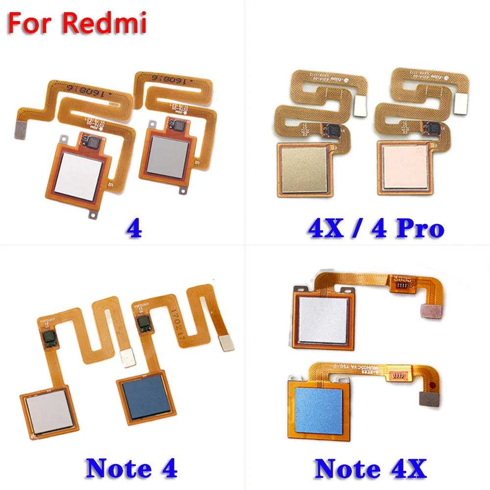 Оригинальный сканер для Xiaomi Redmi Note 4 4x Pro Prime Plus глобальная Кнопка Домой сенсорный