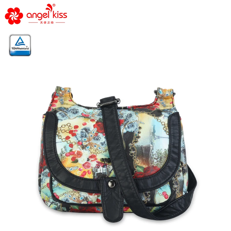 

Angel Kiss Brand New Arrival Women Floral Print Small Crossbody Bag Cute Sling Bag Mini Purse