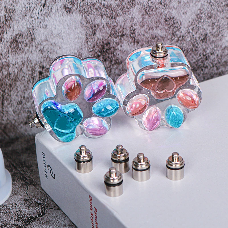 

Многофункциональные Силиконовые формы в виде лап кошки светильник лампочки для изготовления брелоков из эпоксидной смолы, свадебные украш...