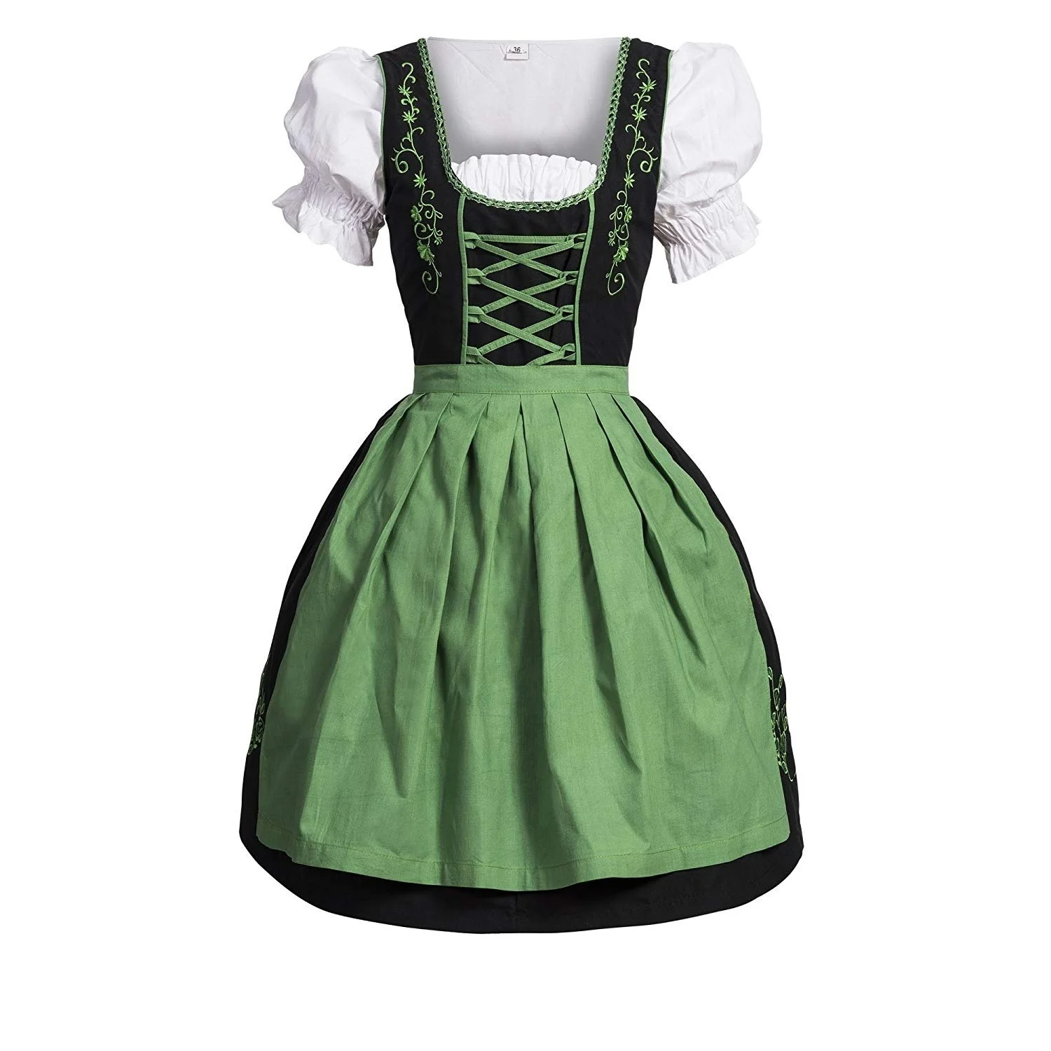 Большие размеры женское платье с узким лифом и широкой юбкой Октоберфеста Dirndl