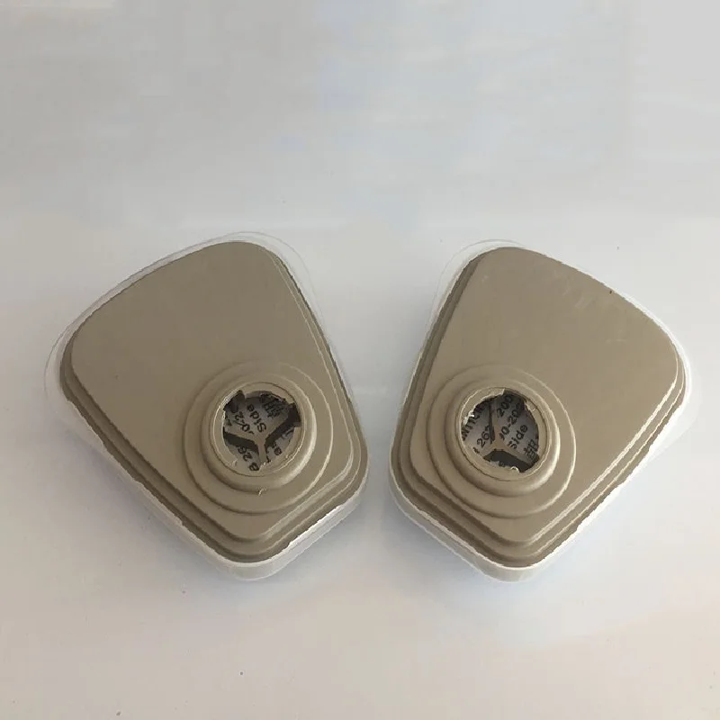 6 в 1 комбинированный фильтр для газовой маски хлопковый 3М 5N11 чехол 2 шт. адаптер