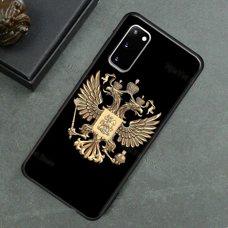 Чехол герб России для Samsung Galaxy S10 S8 S9 Plus S20 FE S21 Ultra S10e Note 20 9 10 | Мобильные телефоны и