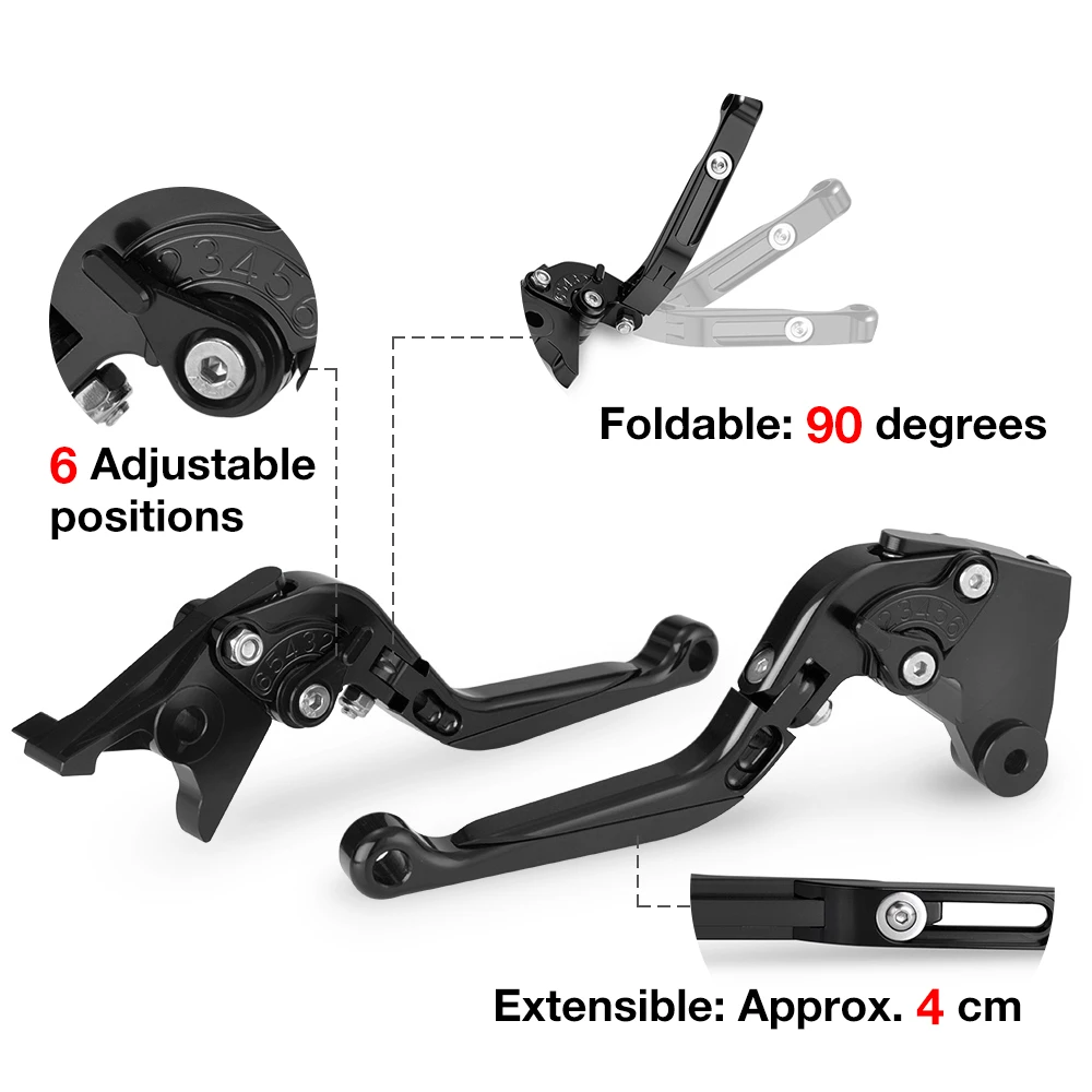 Ручной тормозной рычаг сцепления для мотоцикла CNC Suzuki GSXR600 GSXR750 2006 2018 GSXR1000 2009 GSX S1000