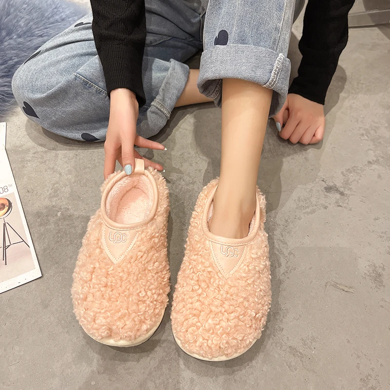 

Autumn Winter Women Men Slippers Bottom Soft Insole Home Shoes Thick Slippers Indoor Non-slip Slide Comfortable Footwear Newest