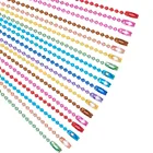 Цветные шарики из бисера длиной 12 см, 20 шт., подходит для брелоков, цепочек для ключей, этикетки кукол, ручная бирка, соединитель, сделай сам, аксессуары для изготовления ювелирных изделий