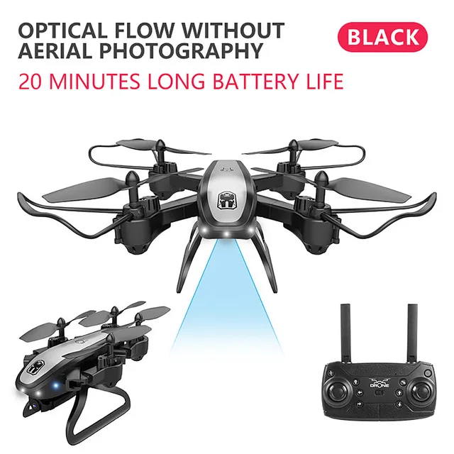 No camera Дрон KY909 HD 4K WiFi видео live fpv Дрон светильник с потоком держать высоту четырехосный самолет одна кнопка взлет Дрон с камерой квадрокоптер с камерой квадракоптер квадрокоптер аккумулятор квадракоптер с камерой - Цвет: No camera