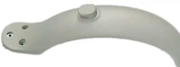 back white mudguard Аксессуары для электрического скутера, для Xiaomi, скутер M365, крыло, подставка, колокольчик, отражатель, наклейка, тормозной диск, дисплей, доска, сцепление, оболочка - Цвет: back white mudguard