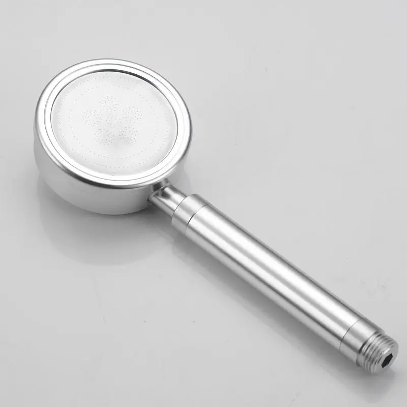 Лейка для душа с эффектом дождя насадка из алюминия 300 отверстий экономия воды