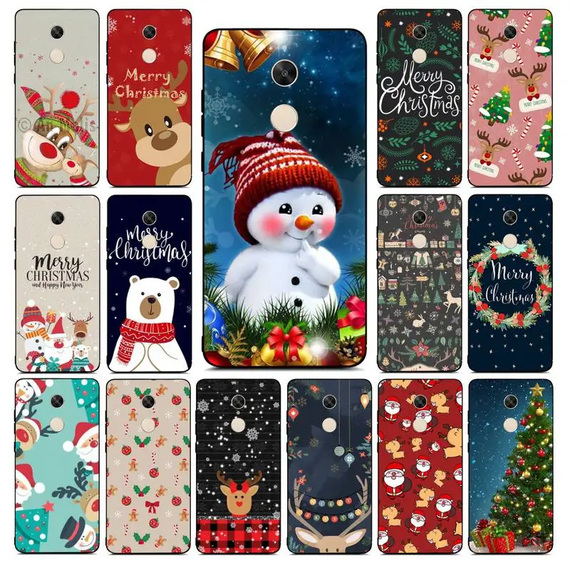 

MaiYaCa Christmas NEW Year Phone Case for Redmi Note 8 7 9 4 6 pro max T X 5A 3 10 lite pro