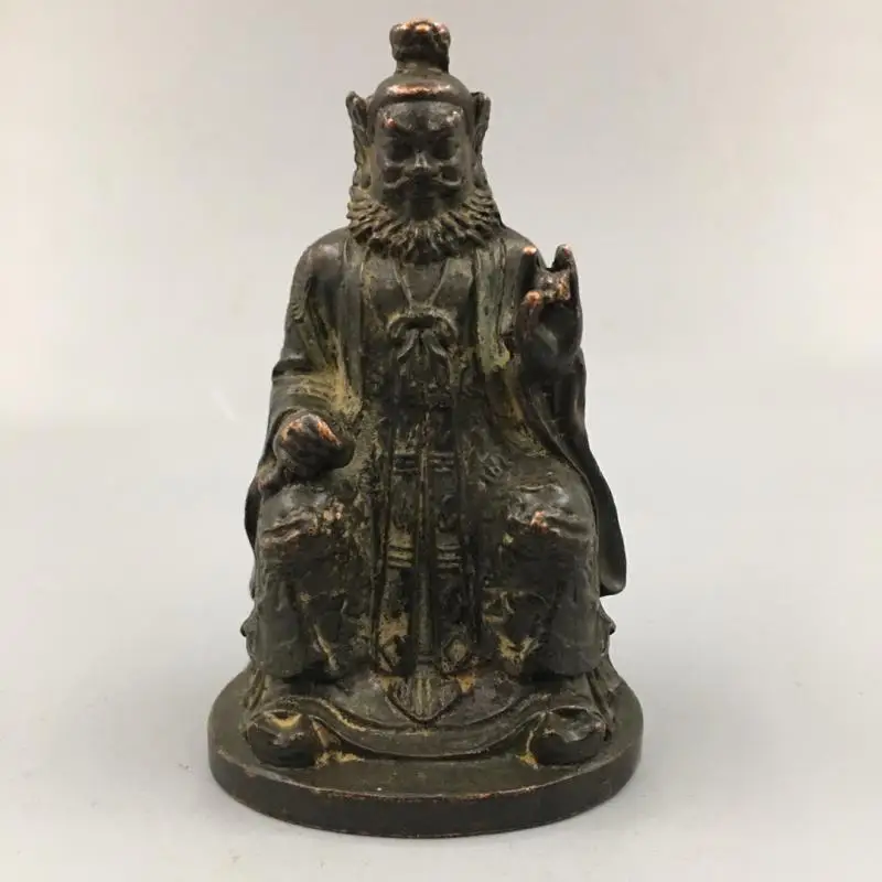 

Изысканная античная бронза, красная медь (Чжун Куй. Экзорцист) украшение для дома