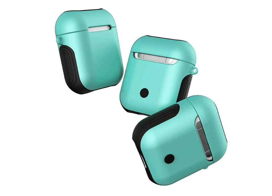 Чехол для наушников, чехол для Apple Air pods, кожаный чехол, зарядное устройство, настоящие беспроводные наушники Bluetooth, аксессуары