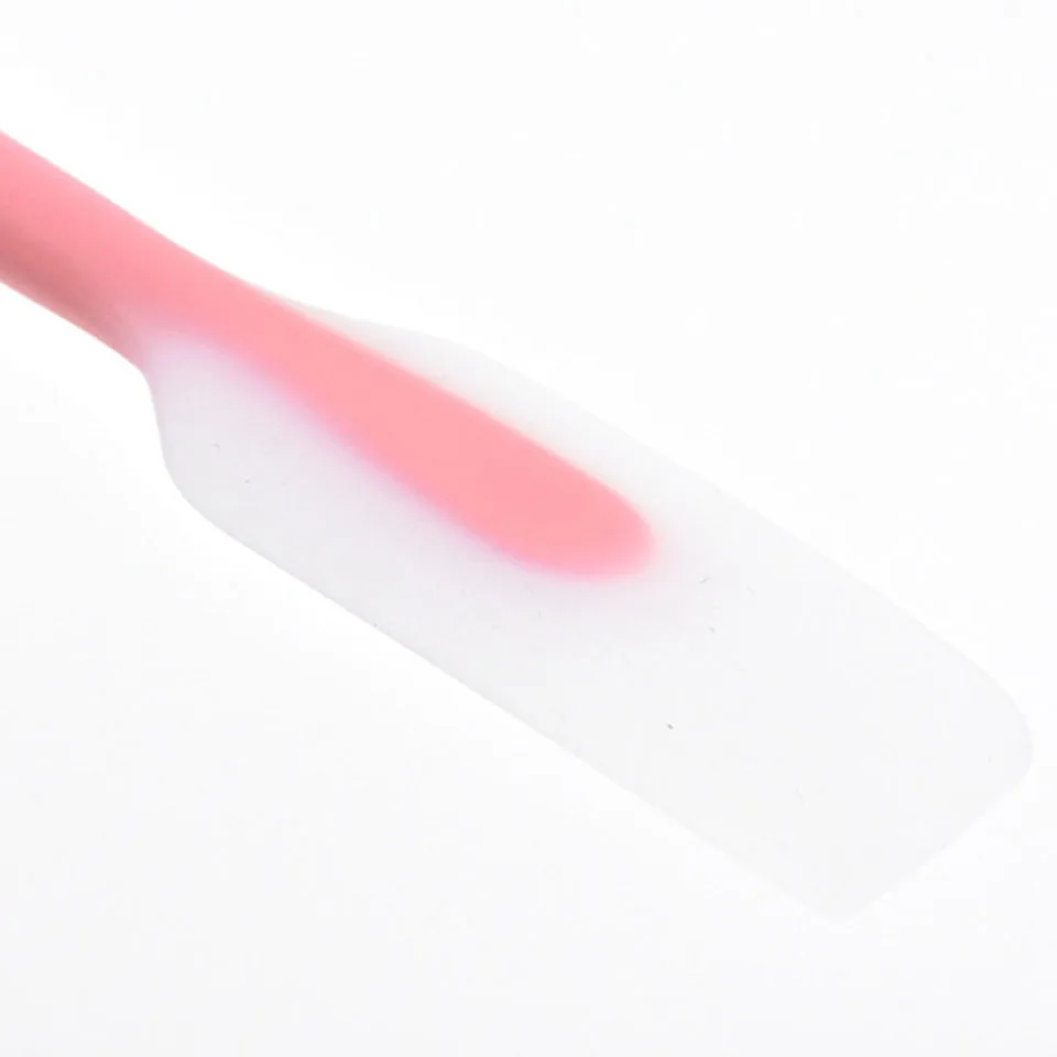 

Translucent Silicone Cream Baking Scraper Non Stick Butter Spatula Nylon Chocolate Spreader Smoother Heat Resistant Kitchen Tool
