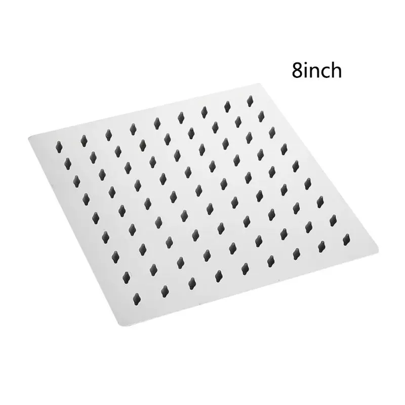 Круглая/квадратная насадка для душа из нержавеющей стали дождевая смеситель