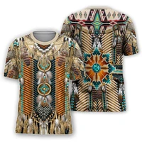 retro design 3d digital printing men t shirt fashionable street clothing men tees tops summer homme tee shirtt