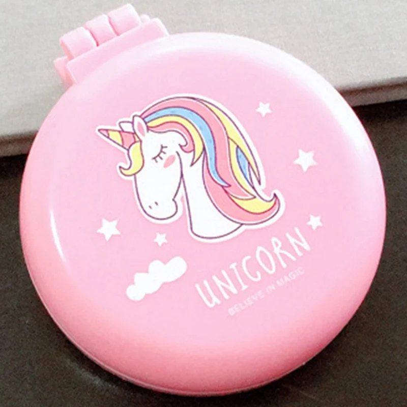 Расческа для волос складная Массажная щетка круглые цвета мини-Расческа с