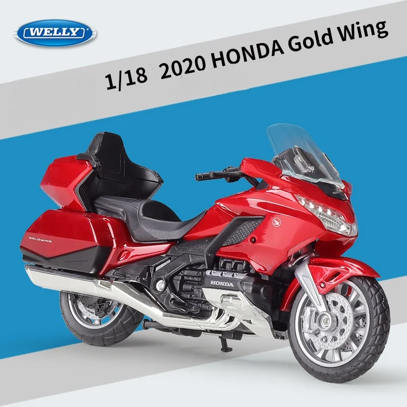 

Welly 1:18 2020 Honda Gold Wing Simulation Model Motorcycle